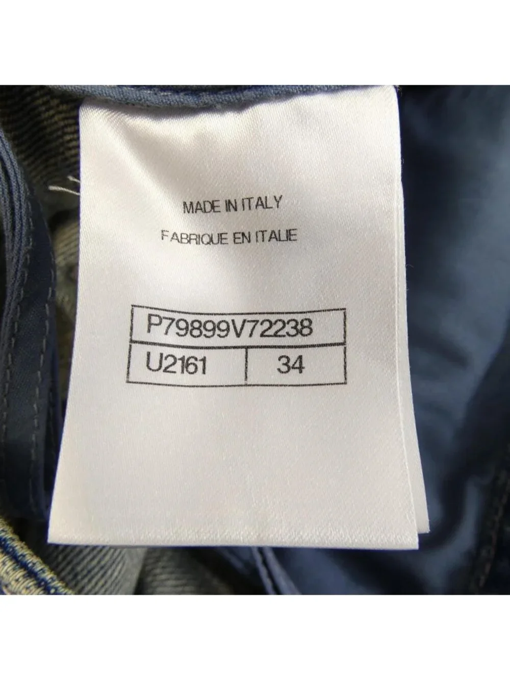 Chanel Jeans Blue